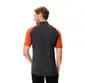VAUDE Matera HZ Fietsshirt Korte Mouwen Zwart/Rood Heren