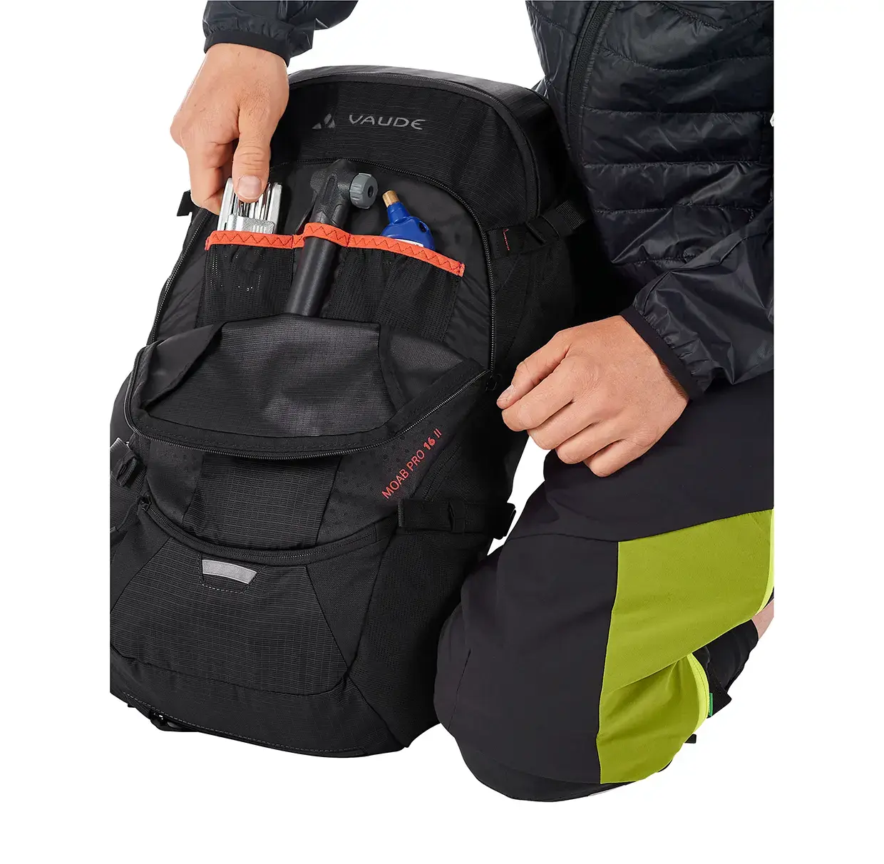 VAUDE Moab Pro II Rugzak Bruin 16L
