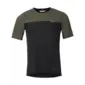 VAUDE Kuro II MTB Fietsshirt Korte Mouwen Zwart/Groen Heren