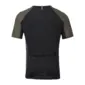 VAUDE Kuro II MTB Fietsshirt Korte Mouwen Zwart/Groen Heren