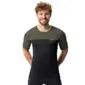 VAUDE Kuro II MTB Fietsshirt Korte Mouwen Zwart/Groen Heren