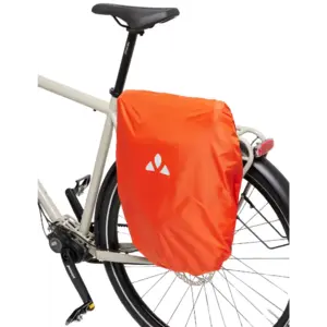VAUDE Regenhoes voor Fietstassen Oranje