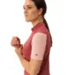 VAUDE Matera HZ Fietsshirt Korte Mouwen Roze Dames