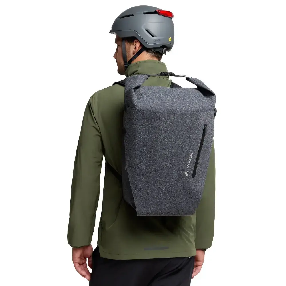 VAUDE ReCycle Transformer 26 Fietstas/Rugzak Zwart