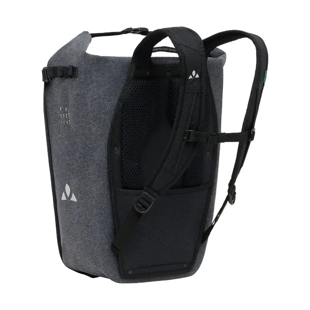 VAUDE ReCycle Transformer 26 Fietstas/Rugzak Zwart