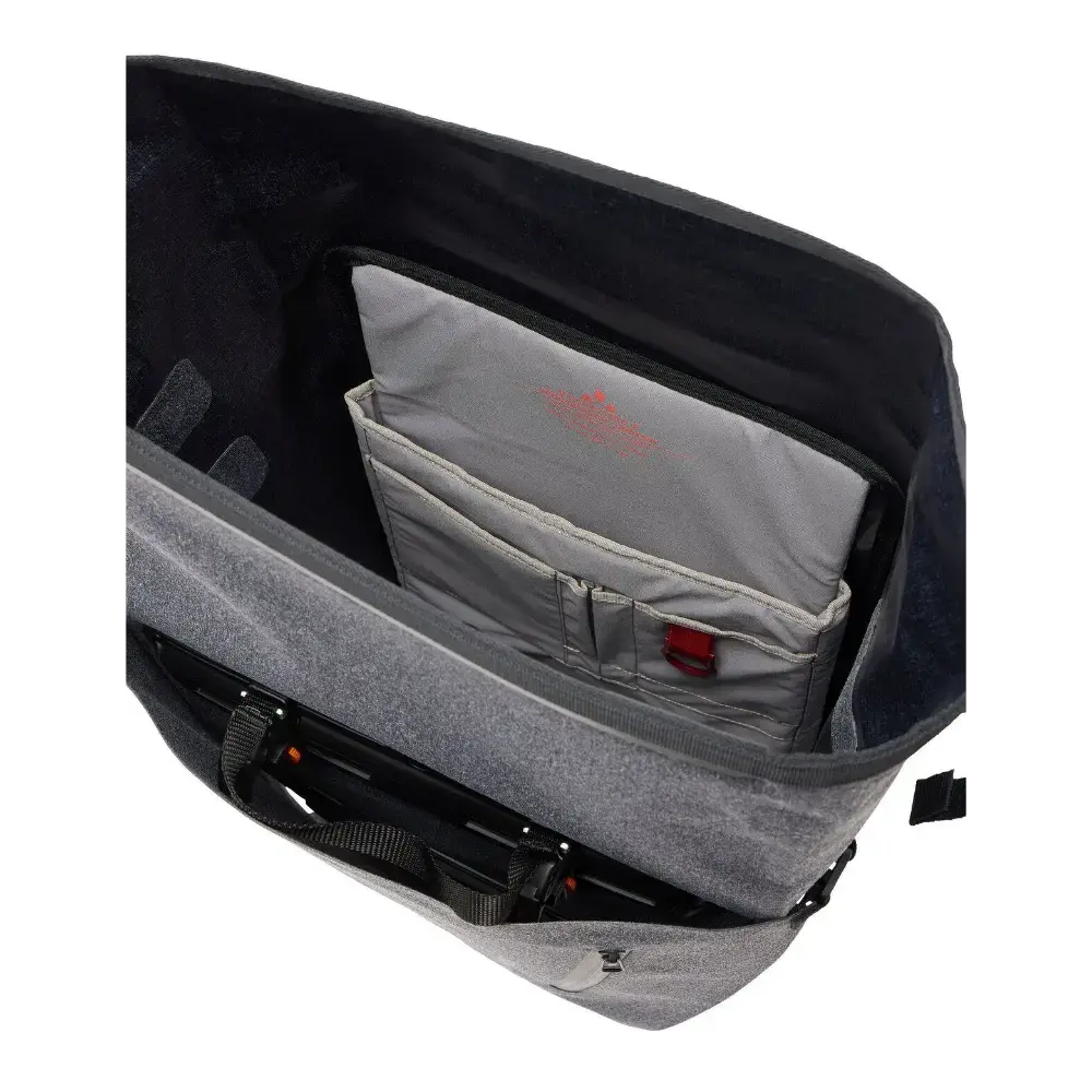 VAUDE ReCycle Transformer 26 Fietstas/Rugzak Zwart