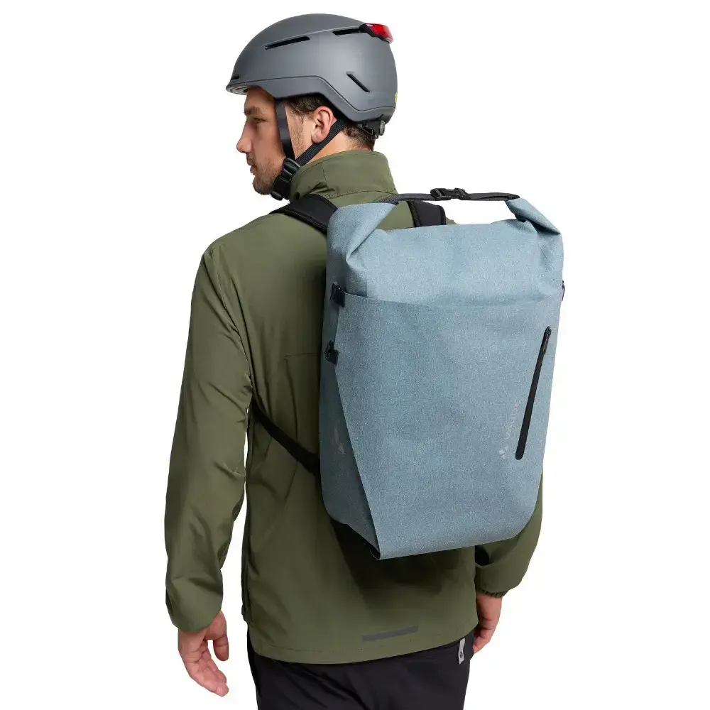 VAUDE ReCycle Transformer 26 Fietstas/Rugzak Blauw