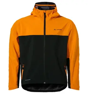 VAUDE Moab Rain MTB Regenjack Oranje/Zwart Heren