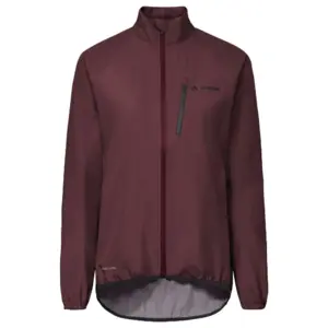 VAUDE Drop III Regenjack Donkerrood Dames