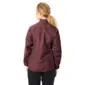 VAUDE Drop III Regenjack Donkerrood Dames