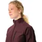 VAUDE Drop III Regenjack Donkerrood Dames