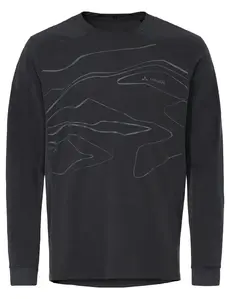 VAUDE Moab PRO MTB Fietsshirt Lange Mouwen Zwart/Zwart Heren