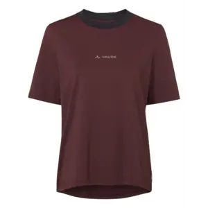 VAUDE Loamer MTB Fietsshirt Korte Mouwen Donkerrood Dames