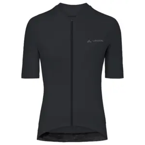 VAUDE Furka FZ Tricot III Fietsshirt Korte Mouwen Zwart Dames