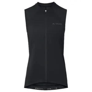 VAUDE Matera FZ Tricot Fietsshirt Zonder Mouwen Zwart Dames
