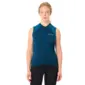 VAUDE Matera FZ Tricot Fietsshirt Zonder Mouwen Blauw Dames