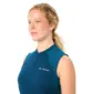 VAUDE Matera FZ Tricot Fietsshirt Zonder Mouwen Blauw Dames
