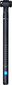 Pro  PLT Discover Carbon Zadelpen Zwart 20mm Offset
