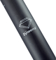 Pro  PLT Discover Carbon Zadelpen Zwart 20mm Offset