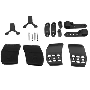 Pro  Armsteunen Missile Aluminium Zwart Verstelbaar