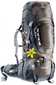 Deuter Aircontact Pro 55 +15 SL Grijs/Bruin Rugzak
