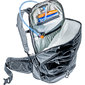 Deuter Trans Alpine Pro 28 Fietsrugzak Zwart/Grijs