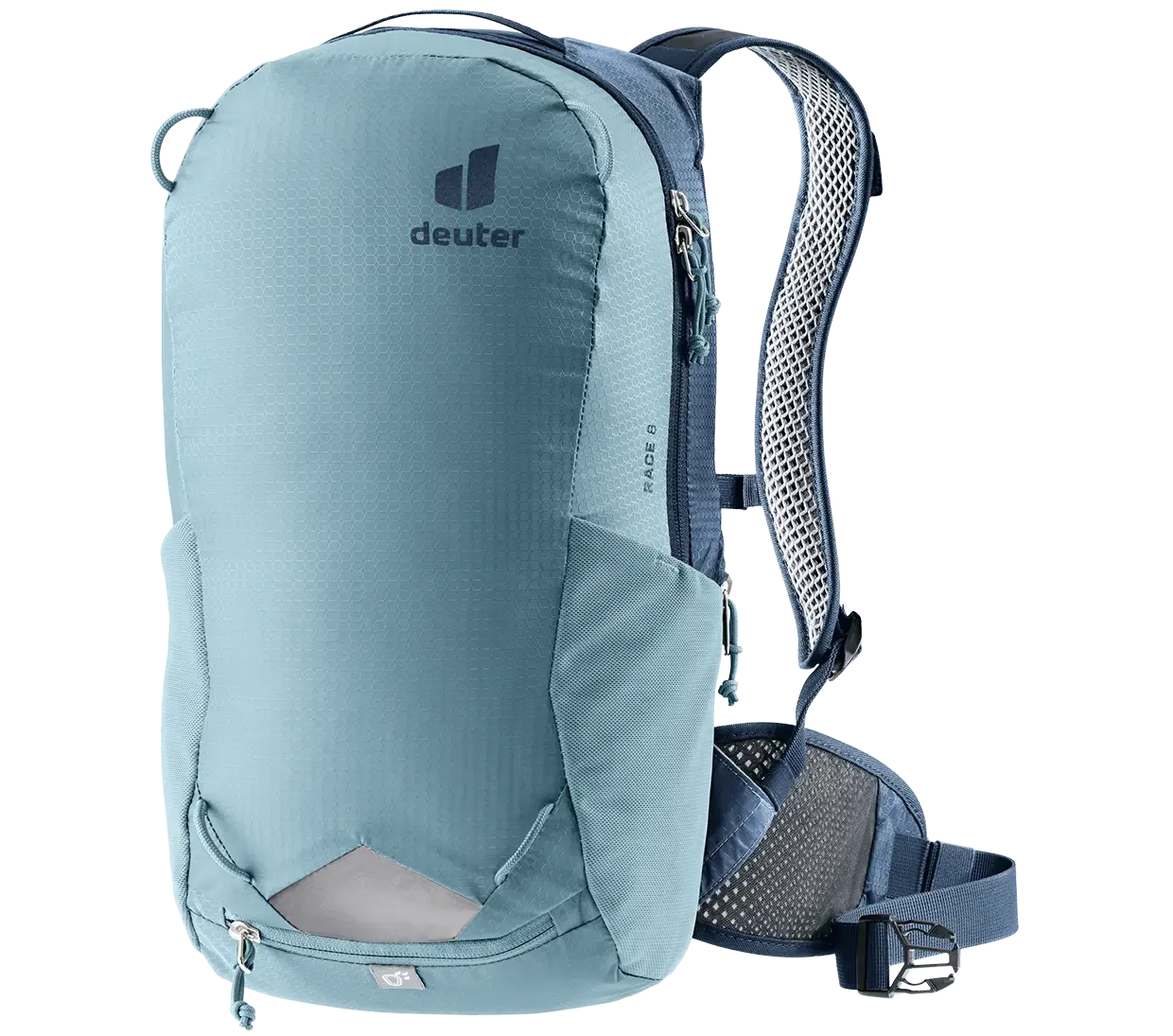 Deuter Race 8 Fietsrugzak Blauw/Grijs