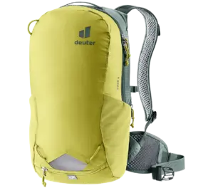 Deuter Race 8 Fietsrugzak Geel/Groen