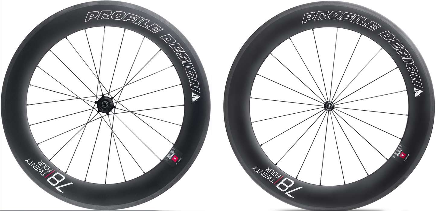 Profile Design 78/Twenty Four Carbon Clincher Wielset