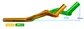 Profile Design 43 ASC Aerobar Extenties 400mm Carbon Zwart
