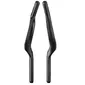 Profile Design 43 ASC Aerobar Extenties 340mm Carbon Zwart