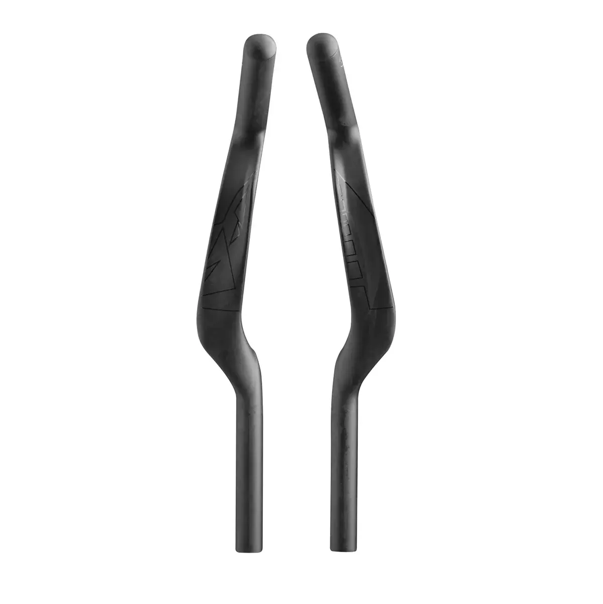 Profile Design 52 ASC Aerobar Extenties 340mm Carbon Zwart