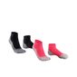 Falke RU4 Short Hardloopsokken 2-Pack Zwart/Roze Dames