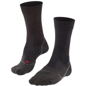 Falke BC Warm Fietssokken Zwart/Grijs Heren