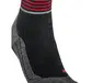 Falke RU4 Endurance Reflect Hardloopsokken Zwart/Rood Heren
