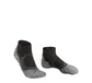 Falke RU4 Endurance Cool Short Hardloopsokken Zwart/Donkergrijs Heren