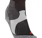 Falke BC3 Comfort Short Fietssokken Zwart/Grijs Heren