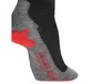 Falke RU5 Race Short Hardloopsokken Zwart/Grijs Dames
