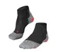Falke RU5 Race Short Hardloopsokken Zwart/Grijs Dames
