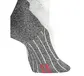 Falke RU4 Light Performance Short Hardloopsokken Wit/Grijs Dames