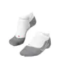 Falke RU4 Endurance Invisible Hardloopsokken Wit/Grijs Heren