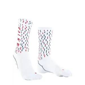 Falke BC Impulse Fietssokken Wit/Blauw/Rood
