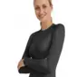 Falke Wool-Tech Thermoshirt Lange Mouwen Zwart Dames