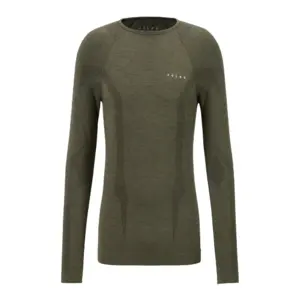Falke Wool-Tech Thermoshirt Lange Mouwen Olijfgroen Heren