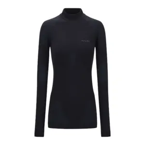 Falke Turtleneck Thermoshirt Lange Mouwen Zwart Dames