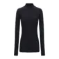 Falke Turtleneck Thermoshirt Lange Mouwen Zwart Dames