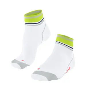 Falke BC Impulse Short Fietssokken Wit/Groen