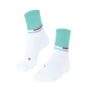 Falke RU Compression Stabilizing Hardloopsokken Wit/Groen Dames