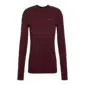 Falke Wool-Tech Protective Trend Thermoshirt Lange Mouwen Donkerrood Heren