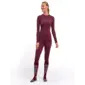 Falke Capsule Protective Trend Thermoshirt Lange Mouwen Donkerrood Dames